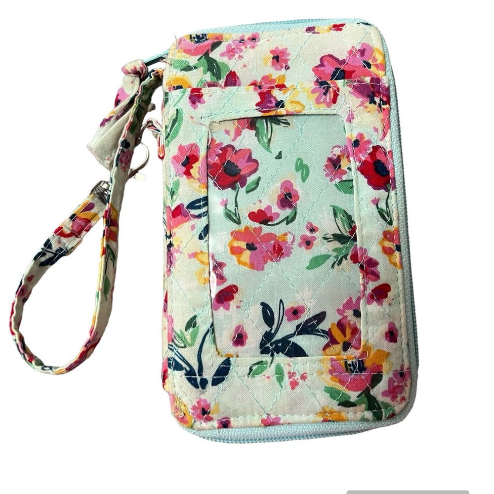 Floral Wristlet Wallet